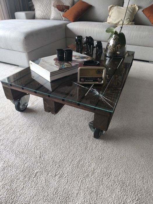 Mesa  de centro em palete