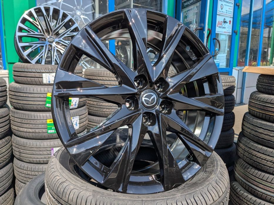 диски Mazda CX-5 R19 5x114,3 черный глянец