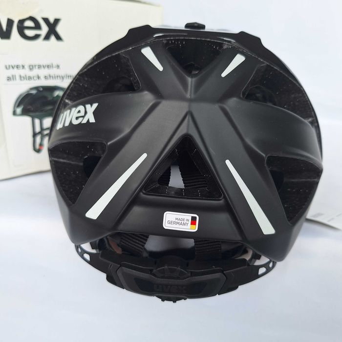 Kask rowerowy Uvex Gravel-X All Black Shiny Mat M 52-57cm