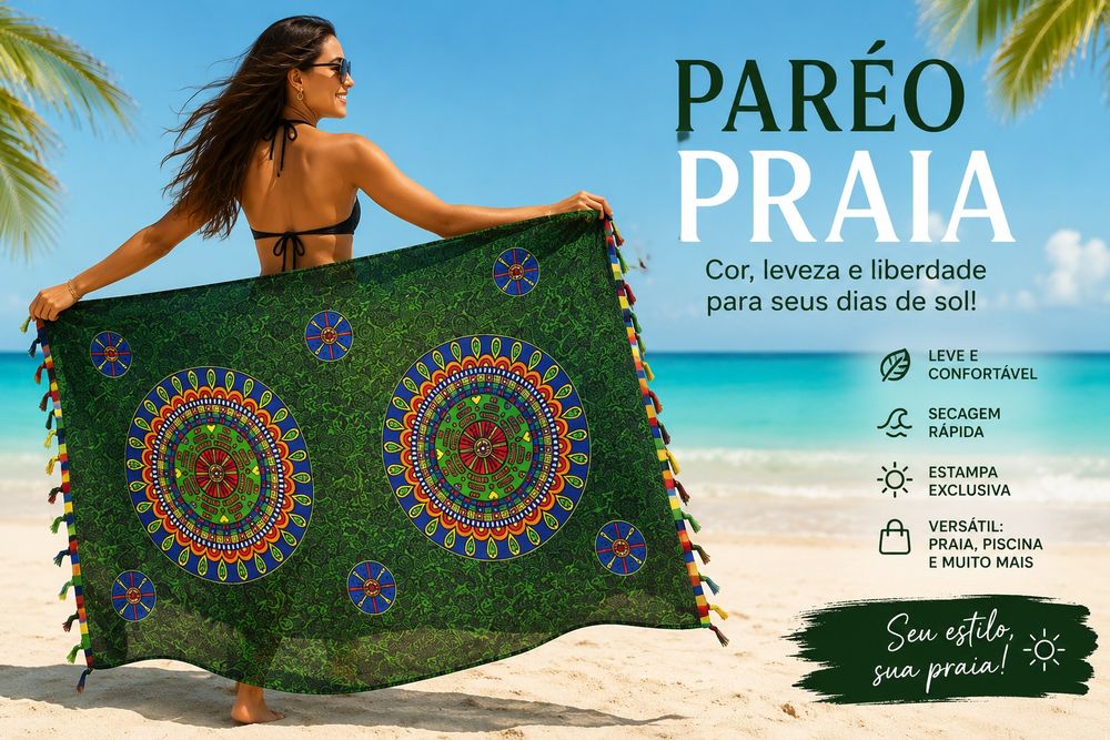 Pareo Mandala Verde