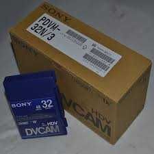 Grande Pack de Cassetes DVCAM e MiniDV