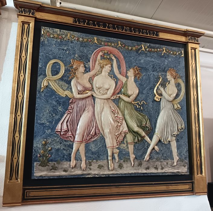 Quadro em relevo