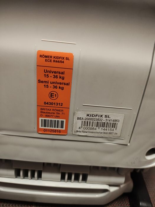 Fotelik samochodowy Volvo