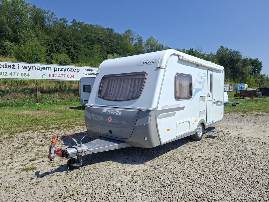 Przyczepa kempingowa Hymer Nova 470, 1300dmc, markiza,  mover,  zarejstrowana