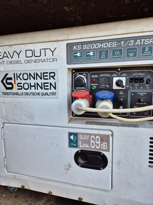 Генератор  9 кВт