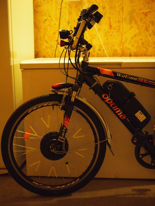 Єлектровелосипед 2-х приводній 1000W+750W, 52V, 48V, 24Ah+19Ah