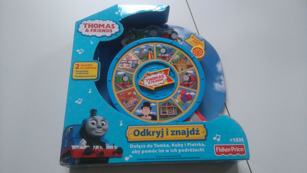 Tomek i Przyjaciele, gra interaktywna Odkryj i znajdź