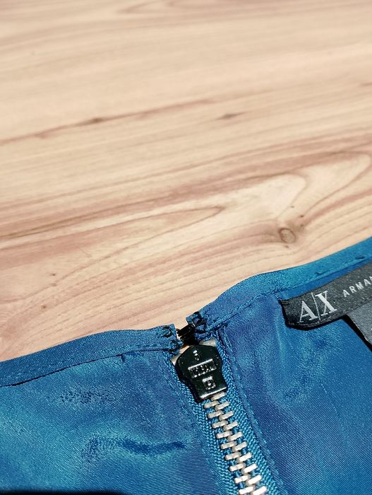 Niebieska Sukienka Armani Exchange