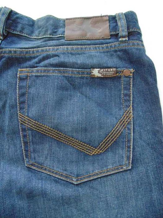 Kitaro Denim spodnie męskie jeans 36/34, pas do 98 cm