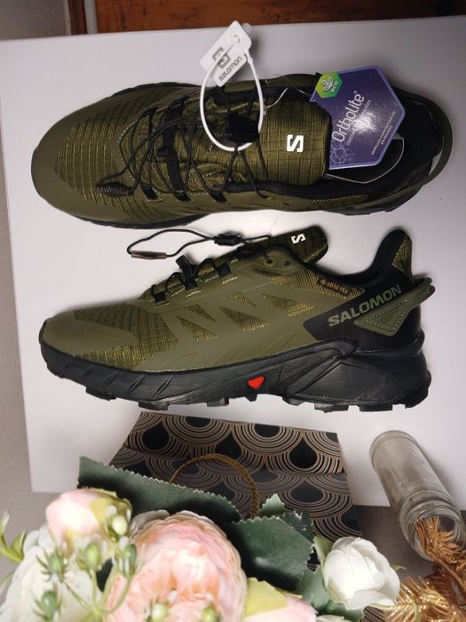 Salomon Supercross 4 Khaki | Gore-Tex | ТЕРМО