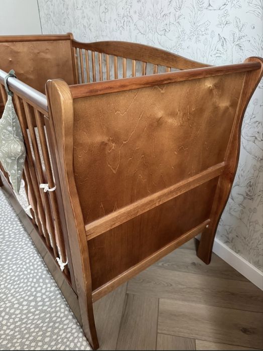Łóżeczko Noble Cot woodies 120x60 cm i materac i gratis