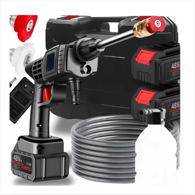 MYJKA CIŚNIENIOWA AKUMULATOROWA bezprzewodowa ogrodowa do mycia auta