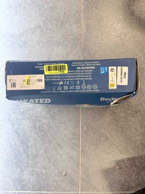 heated blanket automatic shut-off 130x180cm 6 heat settings & timer