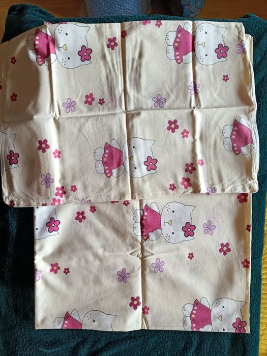 Pościel 135x100 Masza i niedźwiedź słonik wróżki miś helou kitty