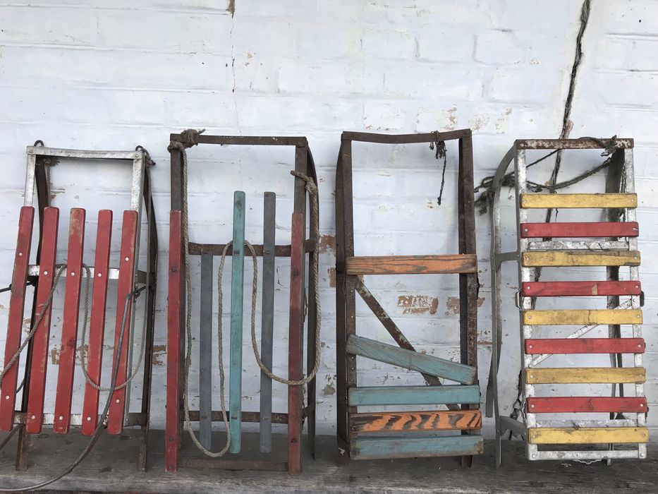 Санки дитячі часів СССР Раритет / вінтаж / для декору чи користування