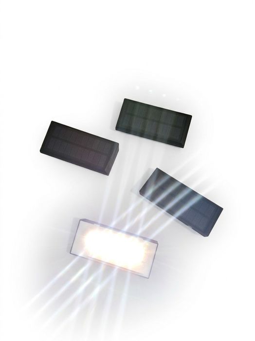 Zestaw 4 lamp solarnych nowe