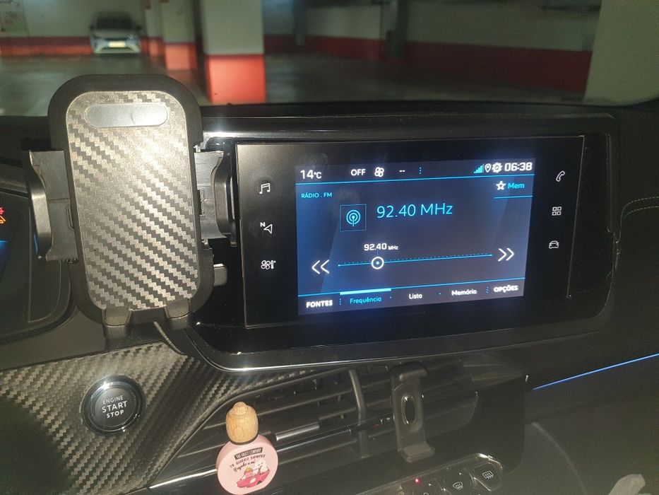 Suporte telemovel peugeot