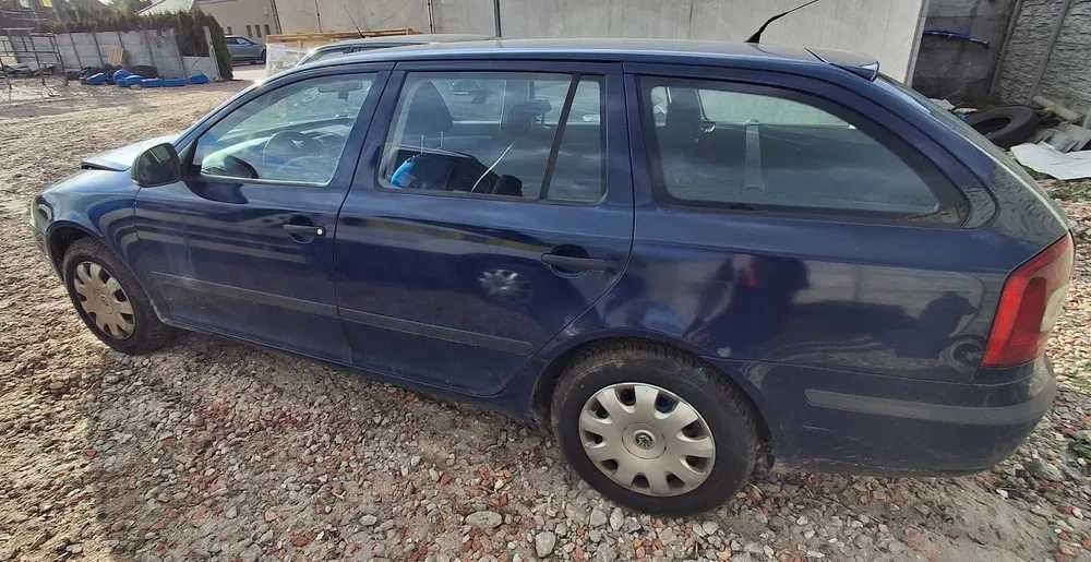 Skoda Octavia II po stłuczce