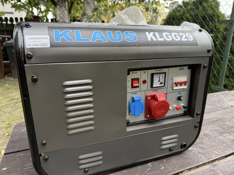 Agregat prądotwórczy 6,7KW KLAUS KLGG29