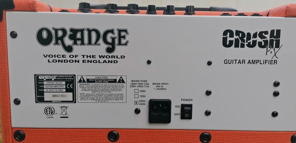 Amplificador Orange Crush Combo