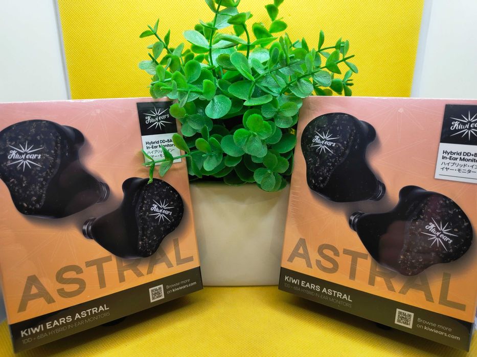 ‼️ Kiwi Ears Astral (Blue) - гибридные IEM's наушники (1DD + 6BA SWFK)