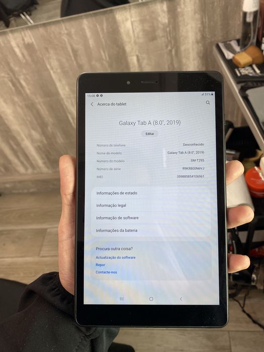 Tablet Galaxy Tab A 2019