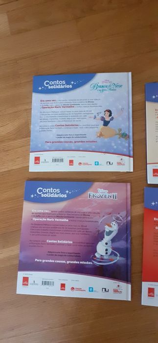 Coleção de livros Disney