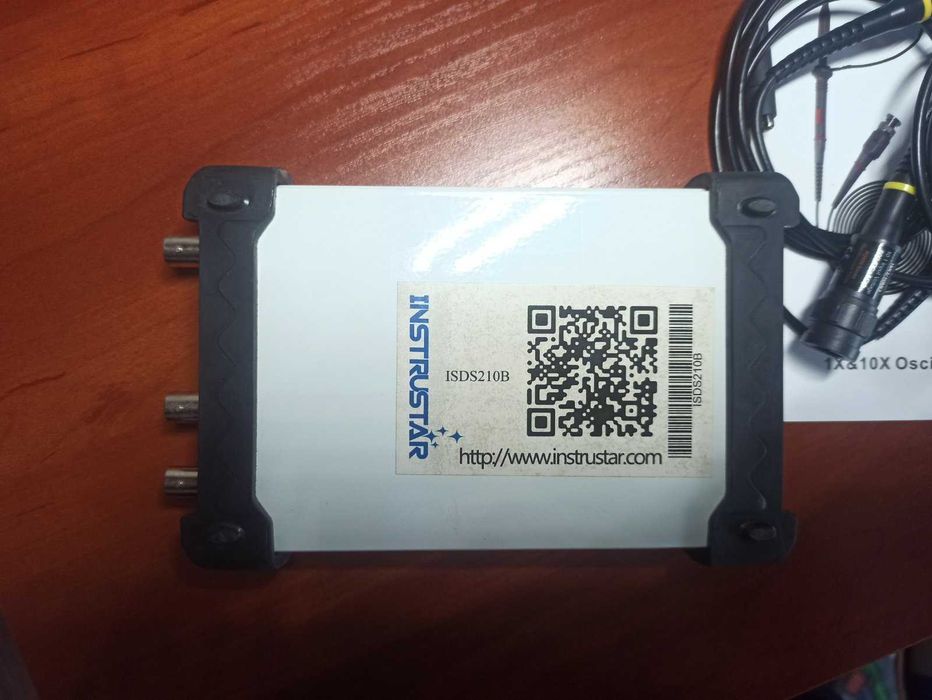 ISDS210B USB-осцилограф 2 х 40 МГц, з генератором сигналів