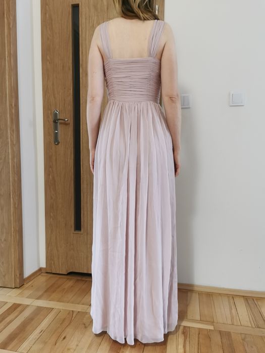 Sukienka wieczorowa Next Lipsy r. 36 maxi, pink