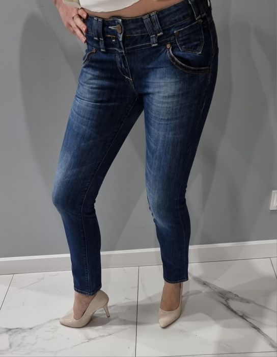 Jeansy dżinsy spodnie Cross