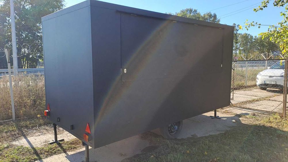 киоск, прицеп, купава, торговій прицеп, кофейня, фудтрак, шаурма 2х4