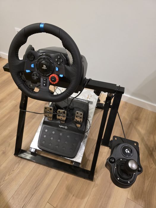 Volante G29 + Shifter com suporte para sim racing
