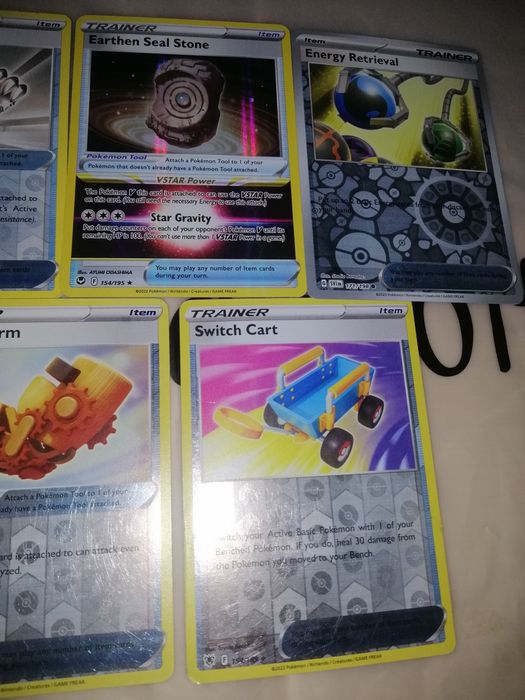 Голографічні колекційні картки покемонів тренерів. Pokemon Trainer