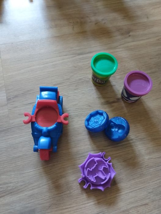 Ciastolina Play Doh Spiderman, Kapitan America, Avengers