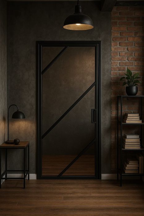 Drzwi loftowe • Ścianki szklane • Przeszklenia na wymiar