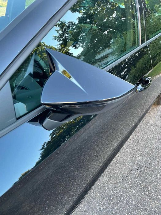 Capas de Espelhos Carbono/Preto(Seat Ibiza MK5,Leon MK3, 5F, FR,Cupra)