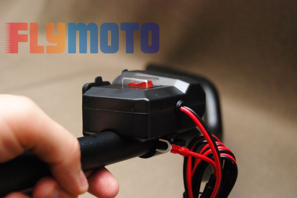 Мото прикуриватель розетка прикурювач на руль USB вольтметр зарядка