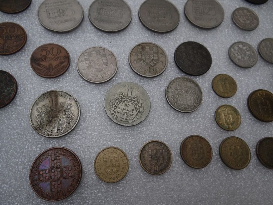 Moedas da República Portuguesa (ESCUDOS)