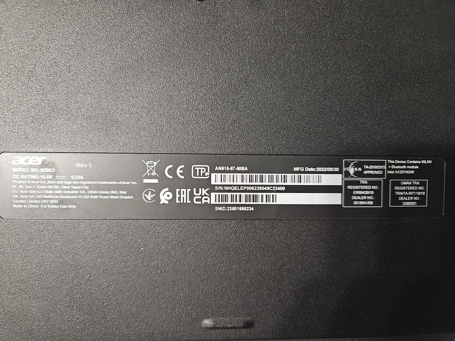 Laptop Acer Nitro 5