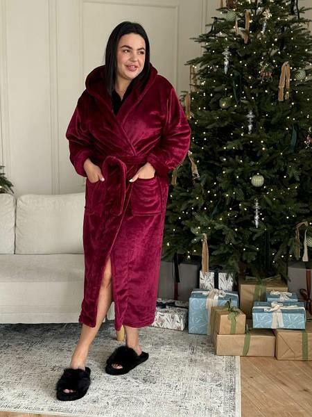 Махровий женский теплый халат Хит 2025 жіночий теплий гарний подарунок