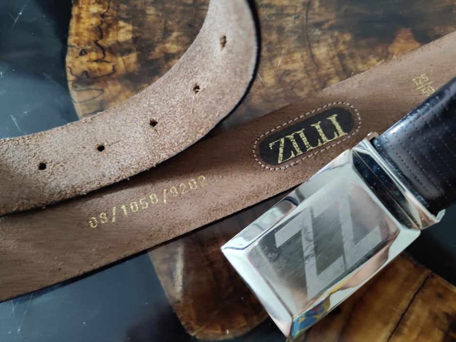 Pasek skórzany marki ZILLI