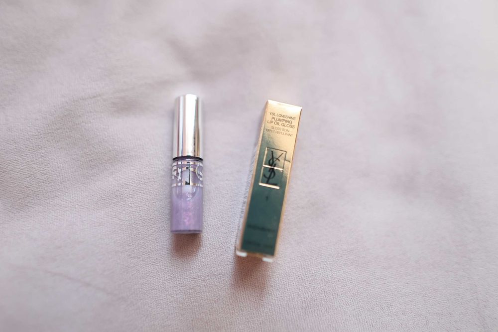 Błyszczyk YSL loveshine plumping lip oil gloss kolor 1 thunder stealer bezbarwny  *mini wersja 1,4 ml