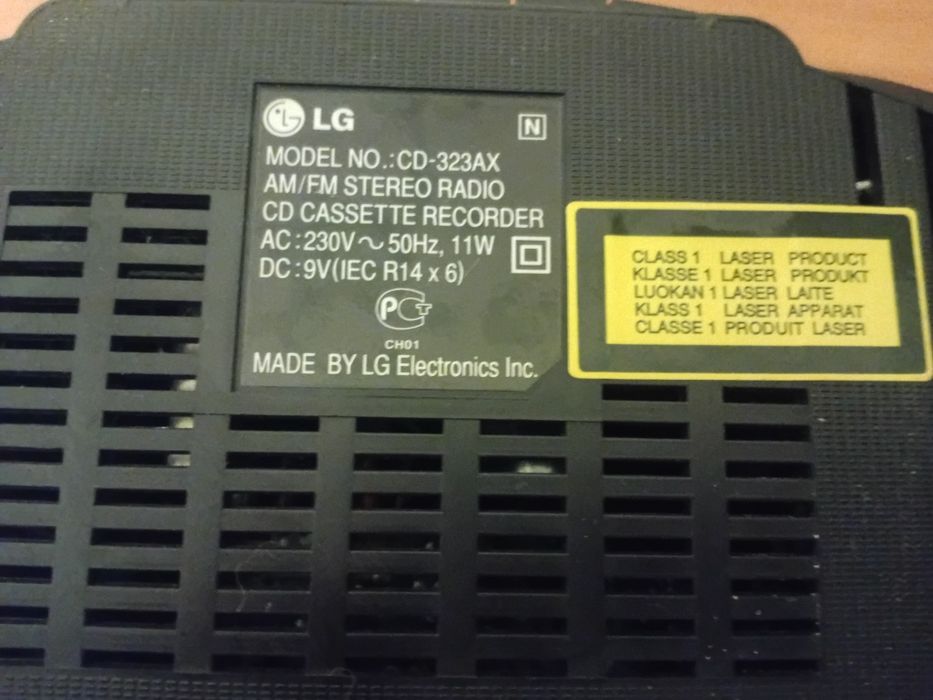 Бумбокс Lg CD-323AX ,Panasonic RX-E23