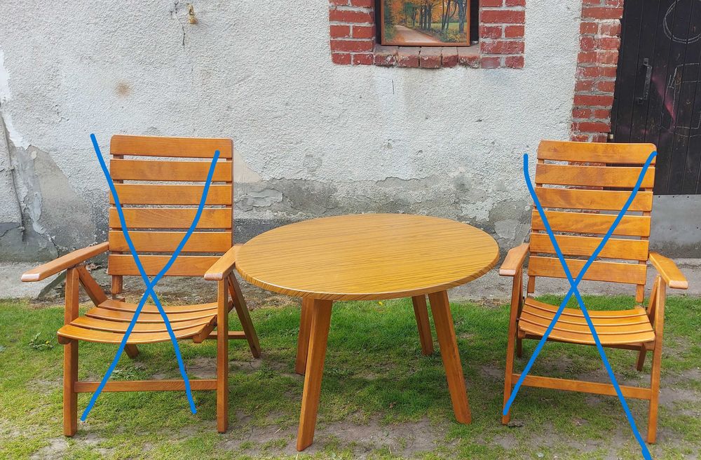 Stół ogrodowy, tarasowy