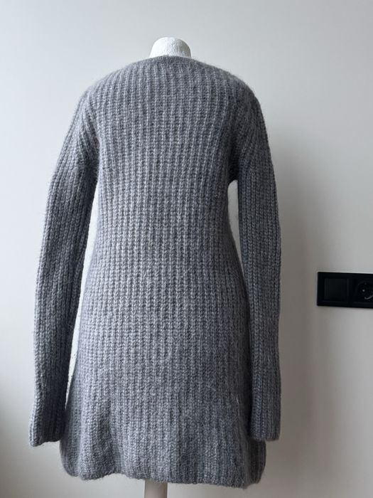 Сірий светер сукня серый свитер платье COS альпака шерсть