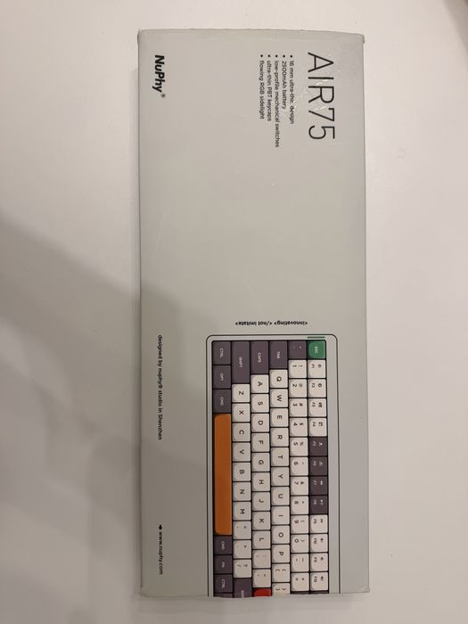 Teclado mecanico Nuphy Air75
