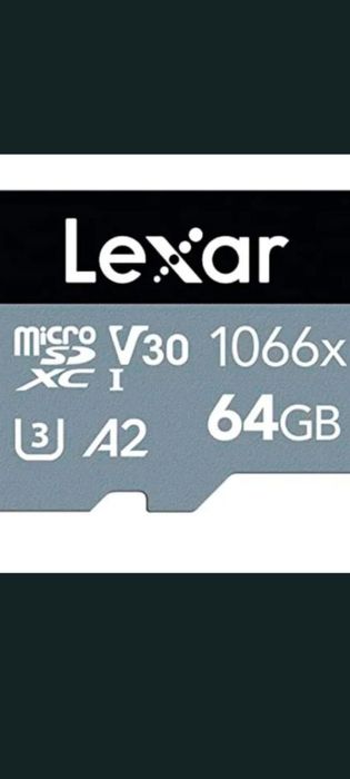 Карта пам'яті Lexar 64 GB microSD
