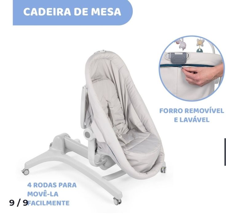 Baby hug 4 em 1 da Chicco desde os 0 meses