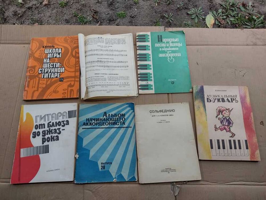 Ціназа набір самоучитель школа игры на шестиструнной гитаре аккордеона