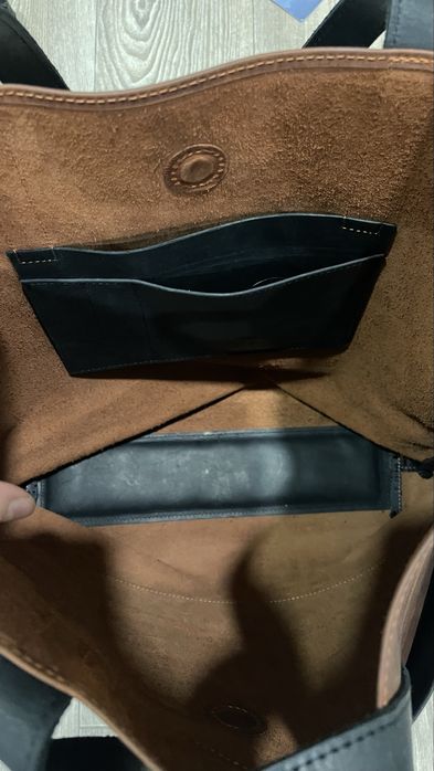 Велика шкірянка сумка